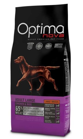 OPTIMAnova Dog Adult Large Chicken & Rice 12 kg